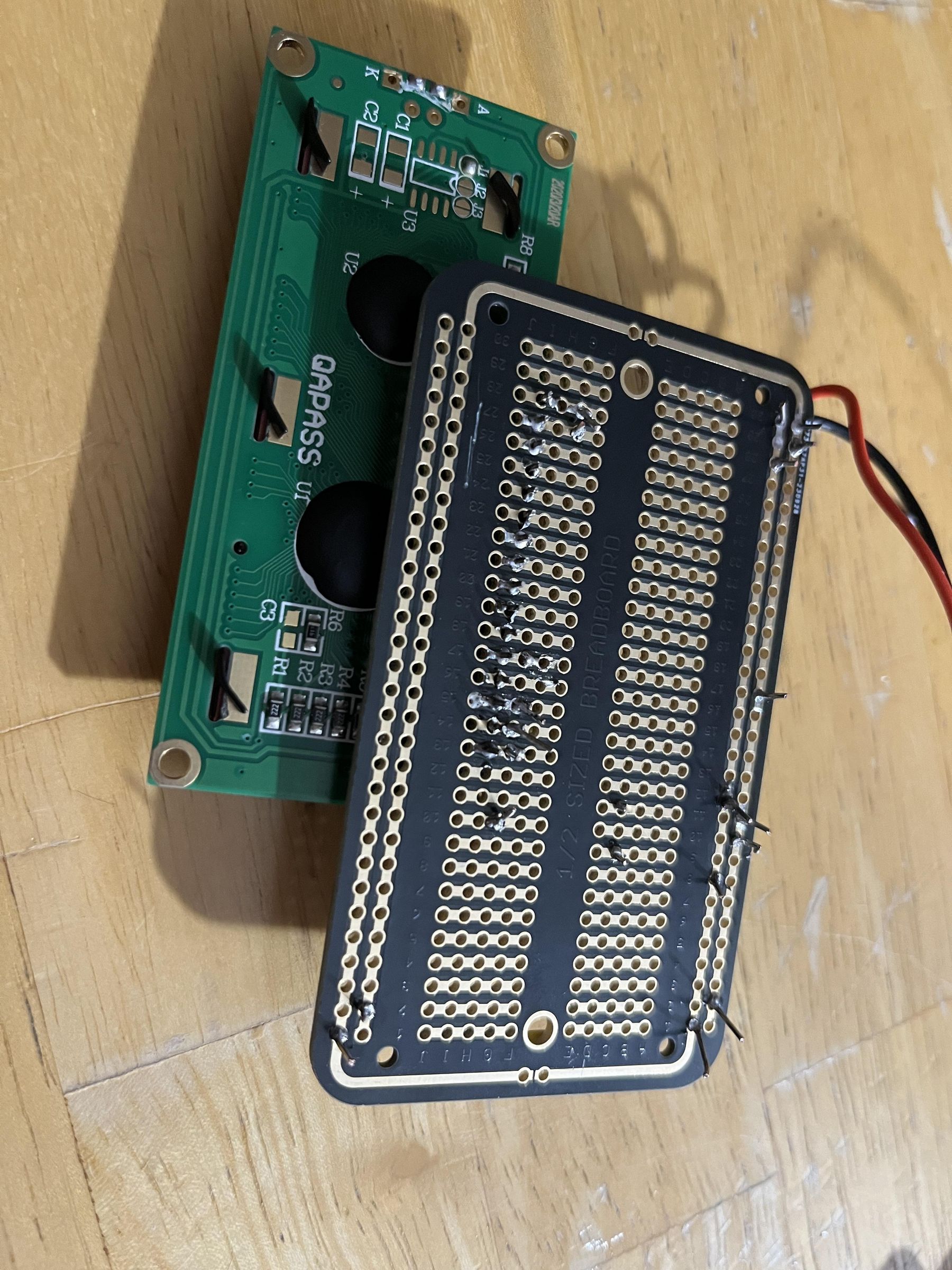 Iteration 2 — soldering